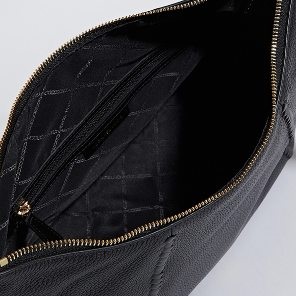 Michael Kors Sienna Large Black Shoulder Bag - Picture 5 of 11